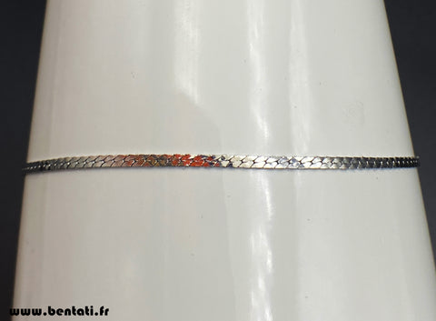 chain anklet with snake