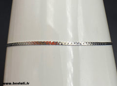 chain anklet with snake