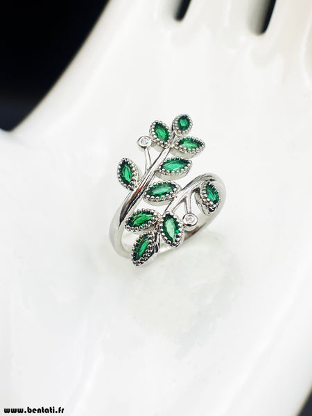 leaf pattern ring