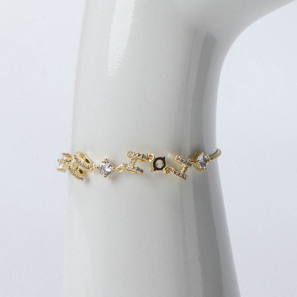 Elegant Bracelet With Crystal
