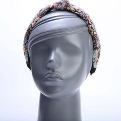 Fabric knotted headband for women's accessories by Bentati Fashion Dubai