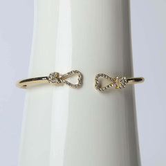 Golden bangle with stone for women's accessories by Bentati fashion Dubai