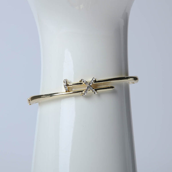 Nail Bracelet With Crystal