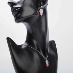 Pendant necklace & earrings for women's accessories by Bentati Fashion Dubai