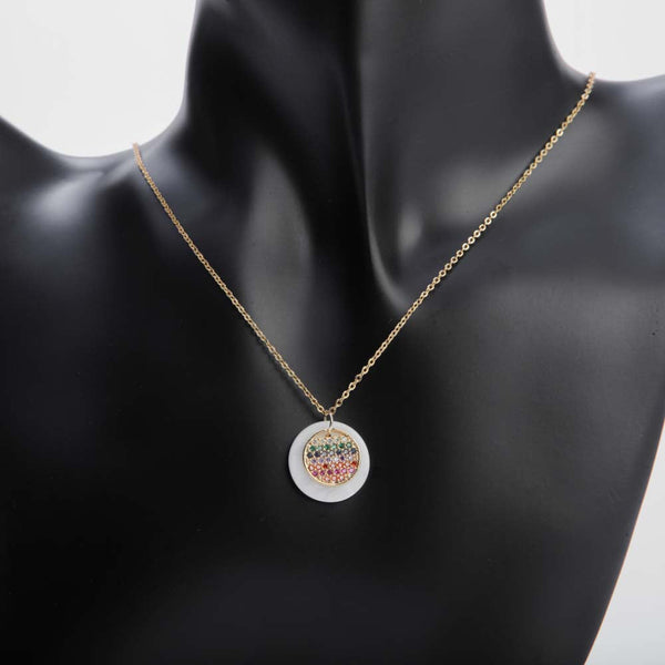 Circle Pendant Necklace