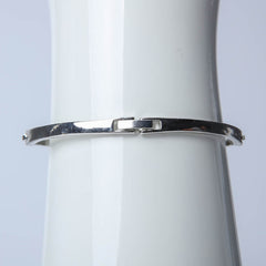 Ribbon design bangle with crystal stone for women's accessories by Bentati Fashion Dubai