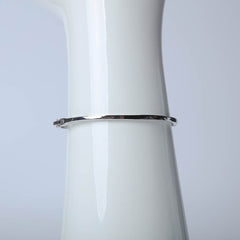Silver butterfy bangle with crystal stones for women's accessories by Bentati Fashion Dubai