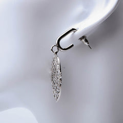 Round geometric earrings for women's accessories by Bentati Fashion Dubai