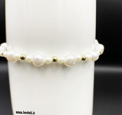 Pearl bracelet With Crystal
