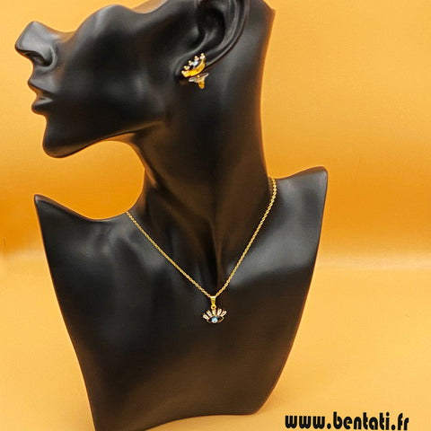 evil eye Necklace chain for women and girls