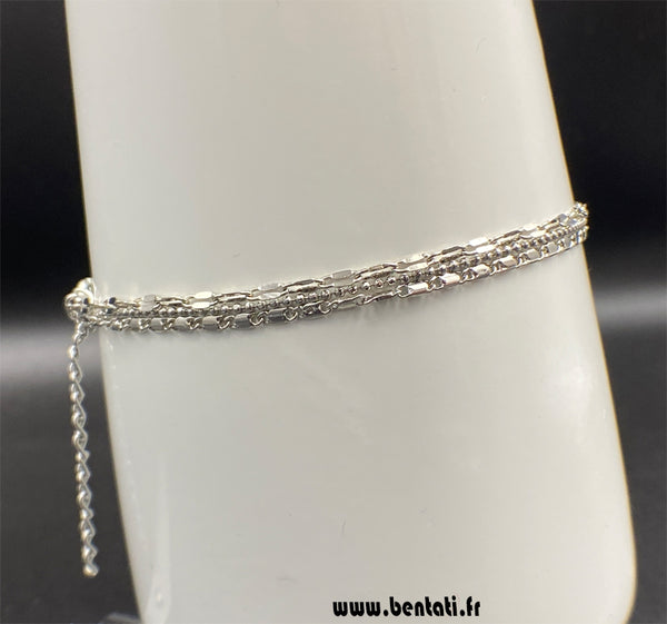 Three chains anklet