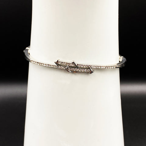 Infinity Bracelet With Crystal